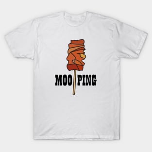 " MOO PING " THAI FOOD Illustration T-Shirt